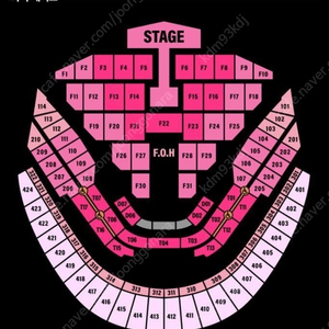 블랙핑크 콘서트 F1 3연석 최저가