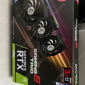 RTX 3080 게이밍 트리오 10GB 미개봉