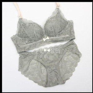 노와이어 브라팬티세트 2세트 묶음 판매 사이즈선택 75A 80A 무료배송 레이스 여성속옷 와이어프리 이미지
