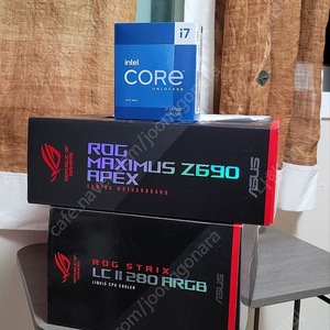 z690 apex(22년산 미개봉), 스트릭스 LC2 280수냉, 13700k 판매