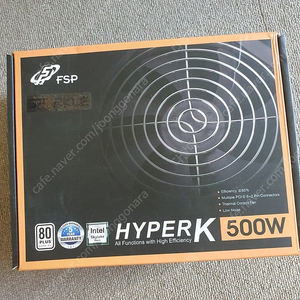 FSP 500W HyperK 80PLUS 파워 팝니다