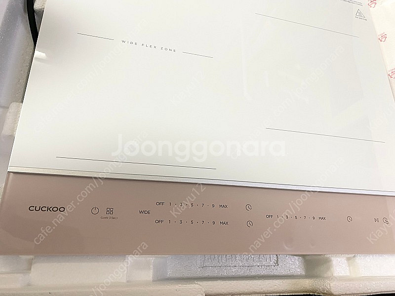 쿠쿠 인덕션 3구 새제품 팝니다 CIR-E301FGP--0