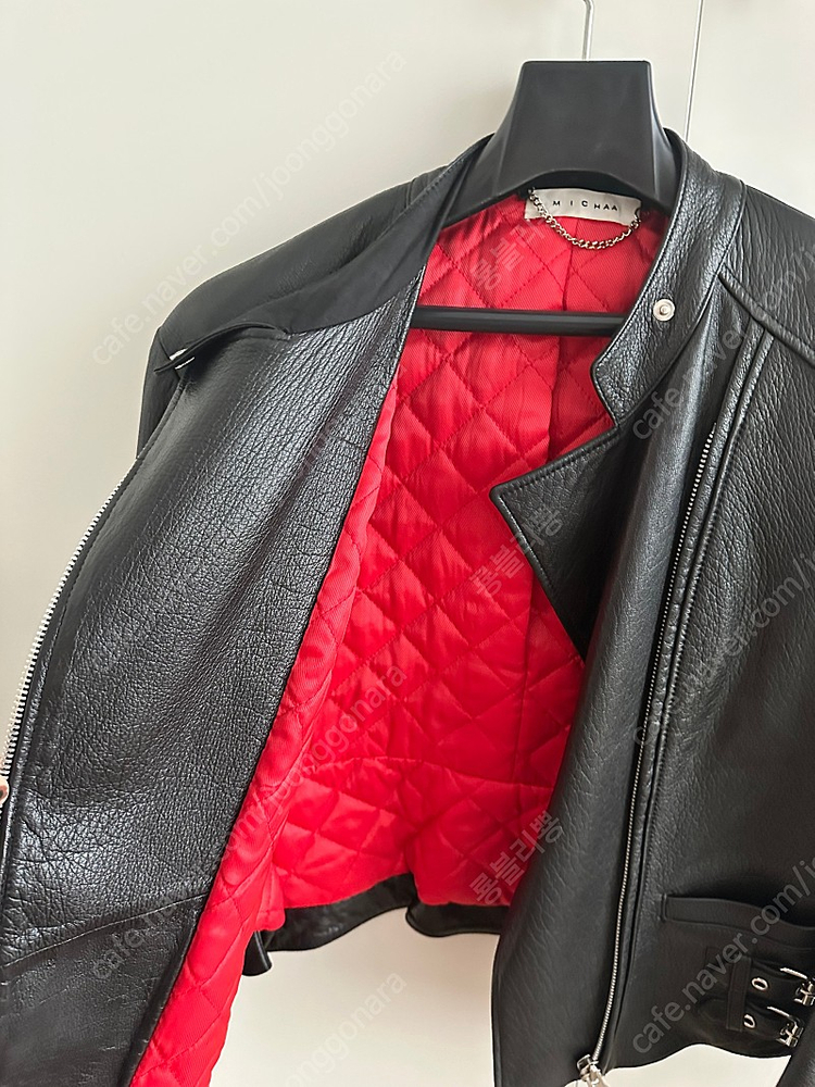 미샤 양가죽 자켓--2