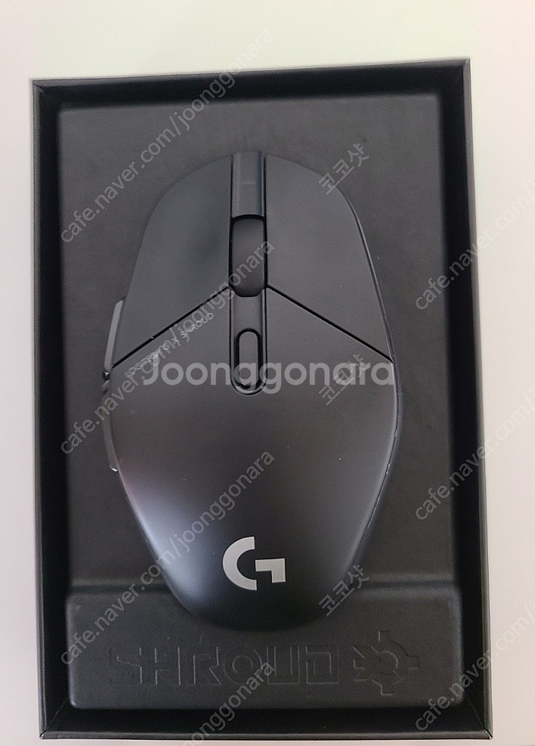 g303 슈라우드 무선 마우스 (클릭압 낮춘 커스터마이...--0