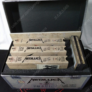 Metallica Live Shit VHS Box Set