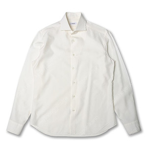 바구타 ﻿[Bagutta] Ivory Solid Dress Shirt