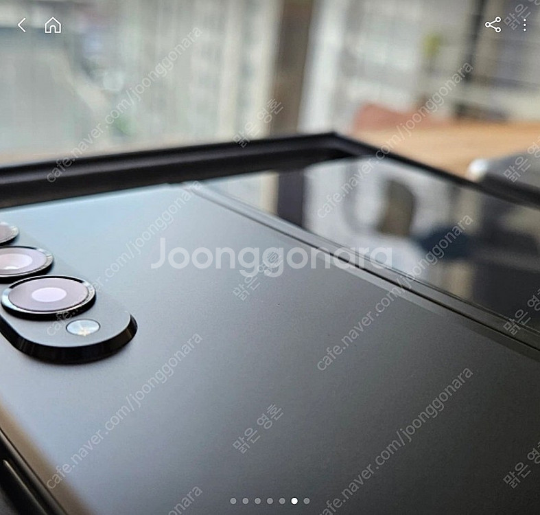 올갈이 풀박스 갤럭시 폴드3 256기가 팬텀블랙 자급제...--0