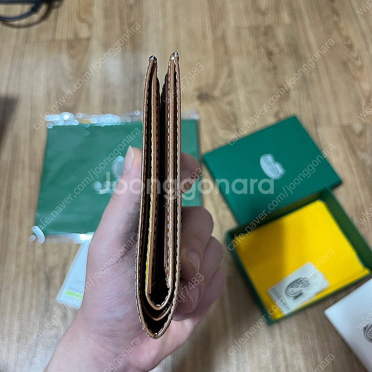 고야드 빅투아르 반지갑 급처 합니다--3