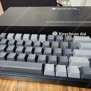 키크론 K6 무선 키보드 알루미늄RGB 옵티컬 갈축