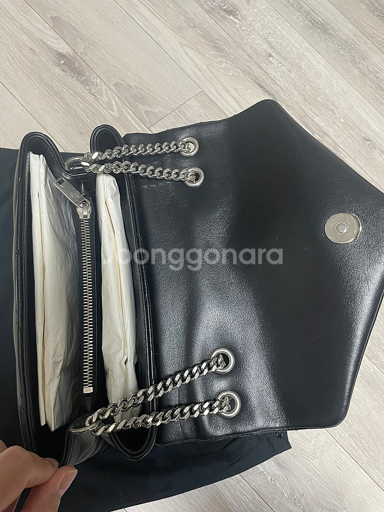 생로랑 루루 숄더백 스몰 은장 입생로랑 (사진참고)--7