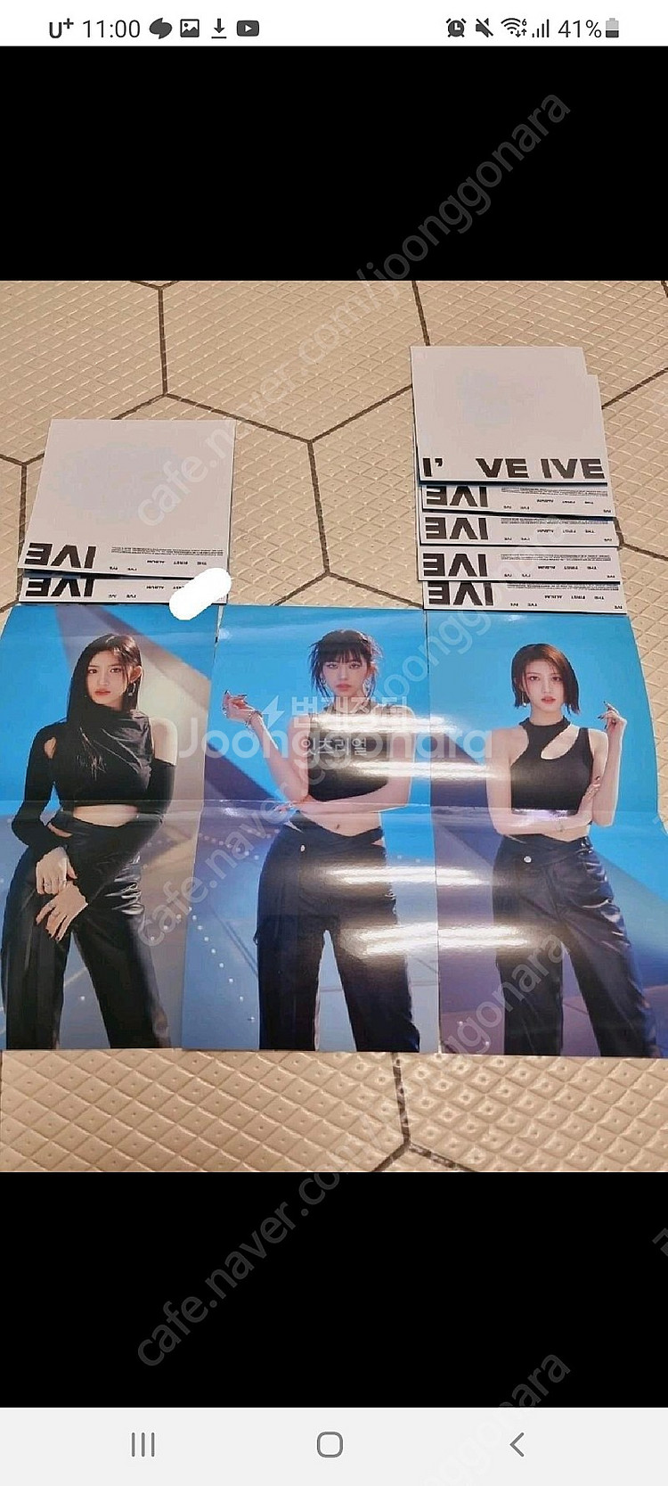 아이브 쥬얼앨범 개봉앨범 포스터 필름 스티커 원영--0