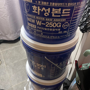 데코타일 화성본드 W-250G 10kgx4