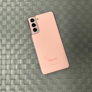 ﻿(SKT)갤럭시S21 256기가 핑크 상태좋고 깨끗한폰 20만원 판매해요