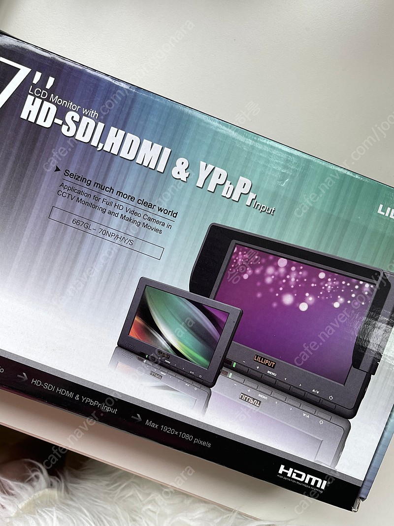 Lilliput 7인치 HDMI 프리뷰모니터 667GL...--0