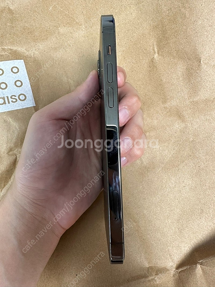 S급 아이폰 12 프로 그래파이트 128GB 배터리 7...--5