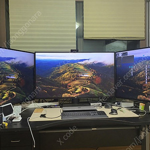 Dell u4320q 43인치 4K UHD 모니터 3대 팝니다.