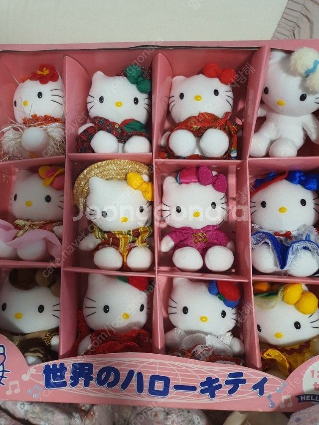 고전키티 세계전통의상키티 키티마스코트키링--0