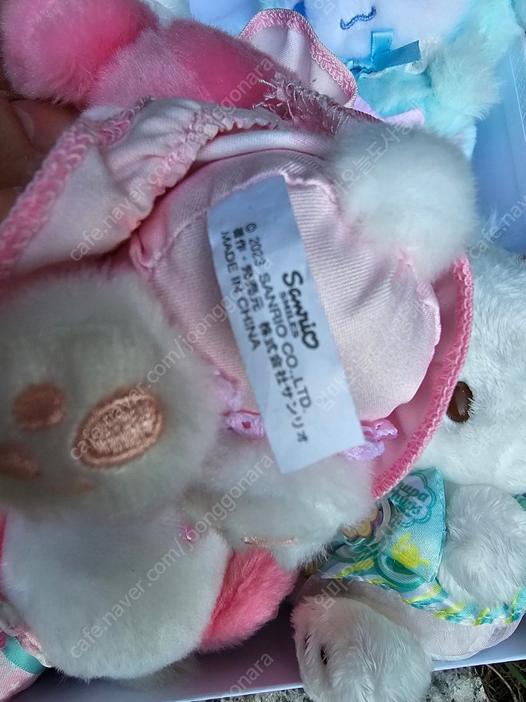 정품구분하는방법알려주세요 산리오마스코트인형 키티마이멜로디시나모롤포차코 이미지