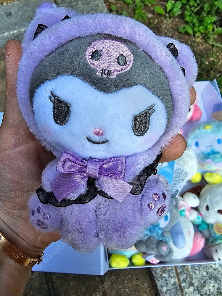 정품구분하는방법알려주세요 산리오마스코트인형 키티마이멜로디시나모롤포차코 이미지