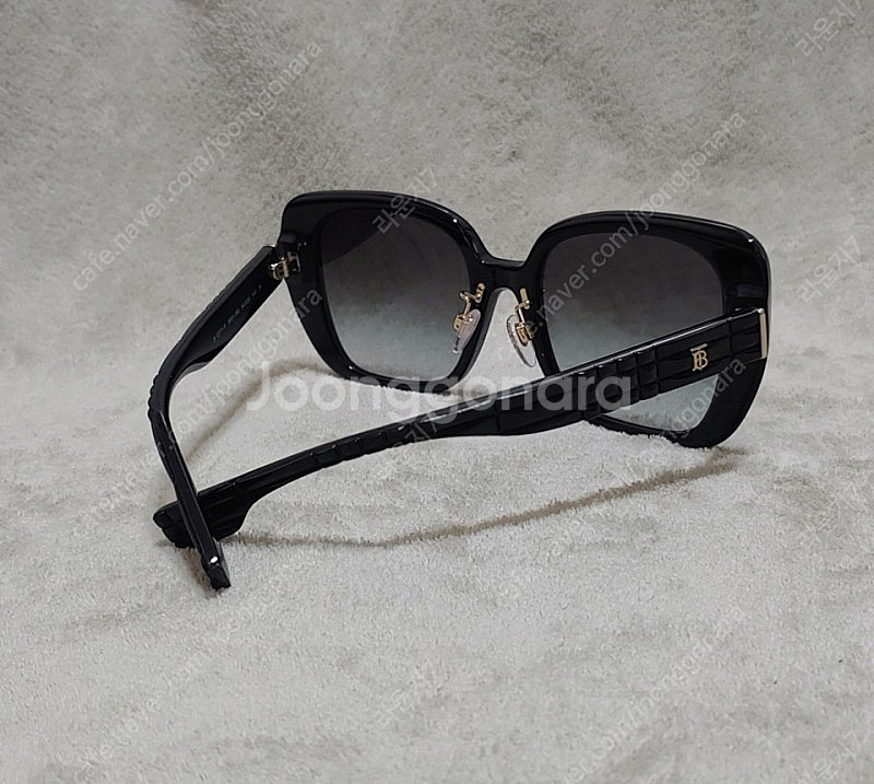 버버리 선글라스 BE4371F 3301/8G 블랙 새상...--3