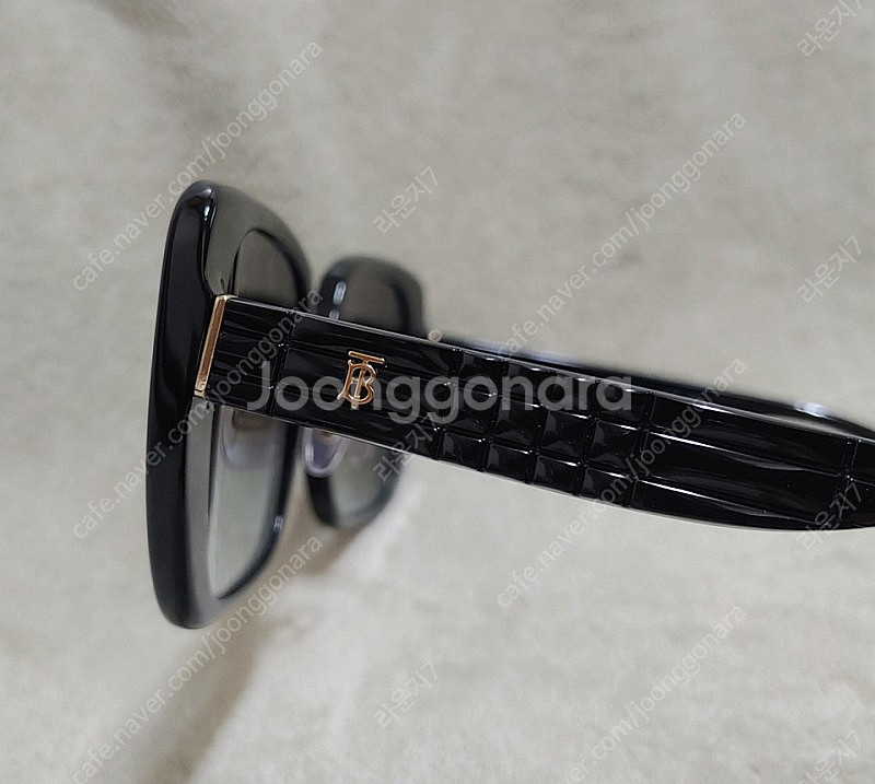 버버리 선글라스 BE4371F 3301/8G 블랙 새상...--4