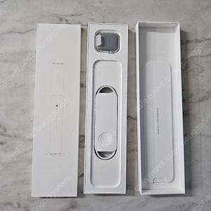 애플워치 se2 40mm 실버 화이트스포츠밴드 gps 셀룰러