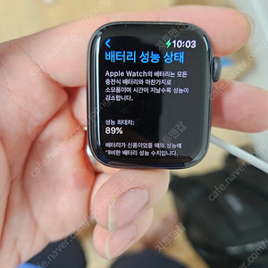 애플워치 se 44mm gps 스페이스그레이 풀박스