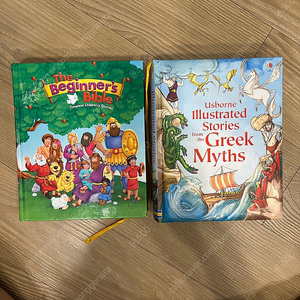 The Beginner’s Bible + Usborne Greek Myths