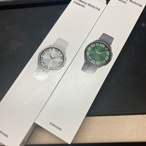 부산 갤럭시워치6 WATCH6 R945 워치6 미개봉 제품 2대 44MM ( 워치6 재고다량보유) 28만원