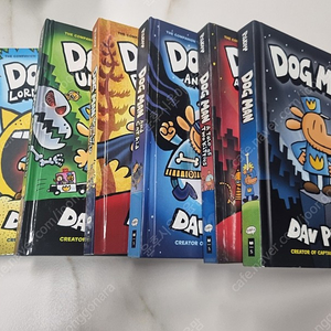 도그맨 Dogman 영어원서 6권