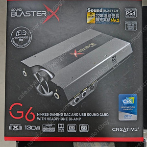 SOUND BLASTER X G6 팝니다 (사블)