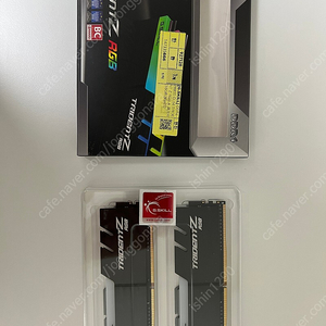 지스킬 DDR4-3600 28800 CL14 8GB x 2 램 팝니다.