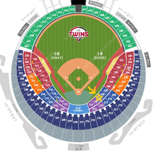 9월 17일 (일) 더블헤더 2차전 1루 블루석 109블록 단석 양도 (LG트윈스홈)