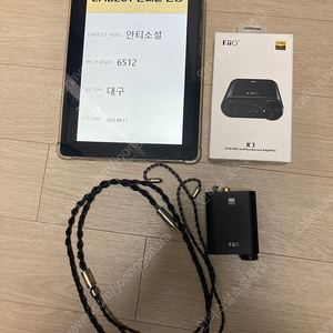 Fiio new k3 DAC 판매합니다.