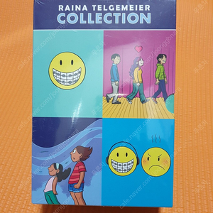 레이나 텔게마이어.Raina Telgemeier collection 그래픽 노블.영어만화책.Ghosts.Smile.Drama.Sisters.영어독서.원서읽기