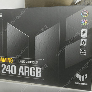 [미개봉] ASUS TUF GAMING LC 240 ARGB 짭수 AIO 수랭 쿨러 6만원