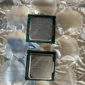 인텔 CPU i5-6600, i5-4690 단품 팝니다.