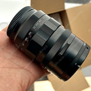 보이그랜더 녹턴 17.5mm 조리개 0.75 마이크로 포서드용 렌즈 팝니다(인천)