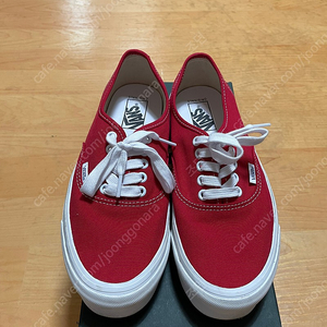 반스 OG AUTHENTIC LX RED 레드 270