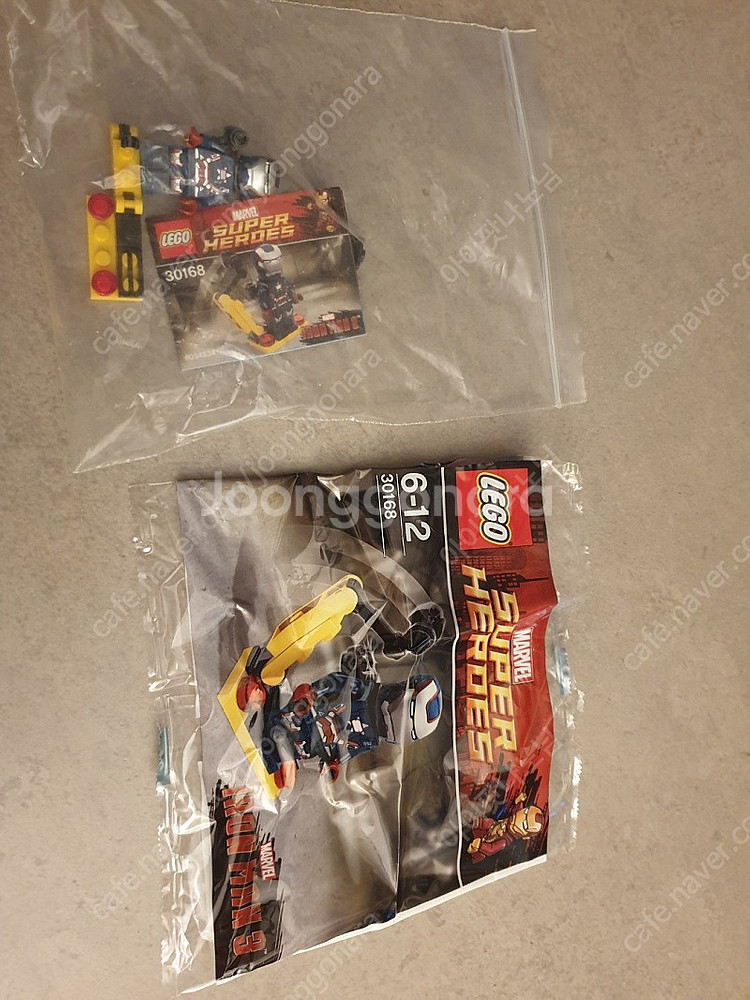 레고 봉다리 아이언맨 패트리어트 MK6 30168 30167 일괄 판매합니다.--1