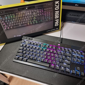 (구매한지 하루됨) 커세어 K70 RGB PRO 저소음적축