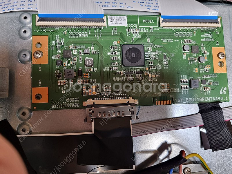 CACC 49CKUHD TV 티콘보드 팝니다.--0