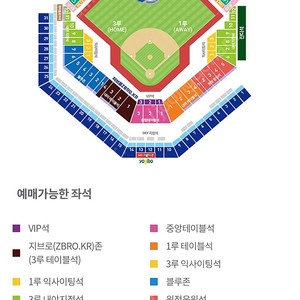 9.17일 일요일 삼성 롯데자이언츠 원정응원석