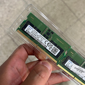 노트북 램 ddr5 8gb 2개 4만원