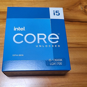 인텔 i5-13600K 미개봉 정품 (택포36)