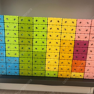 소프트 자석 벽돌블럭 72피스
