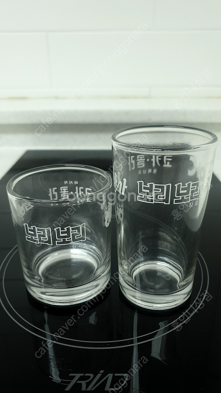 마시자 코카콜라 4면컵 2종--2