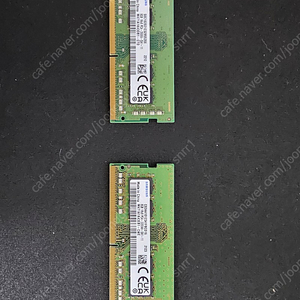 DDR4 삼성 노트북 메모리 (8G 2개)