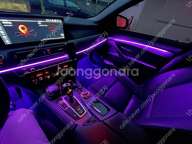 BMW F10 5시리즈 비노출 엠비언트 개인출장시공합니...--5