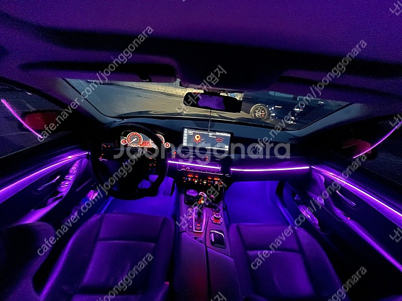 BMW F10 5시리즈 비노출 엠비언트 개인출장시공합니...--9